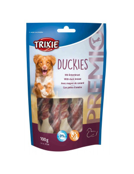 Ласощі Trixie Premio Duckies для собак кісточки з качкою 100 гр