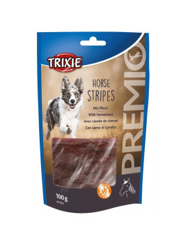 Ласощі Trixie Premio Horse Stripes для собак з кониною 11 см,  100 гр