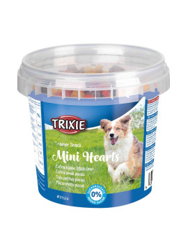 Ласощі Trixie Trainer Snack Mini Hearts для собак з куркою ягням та лососем 200 гр