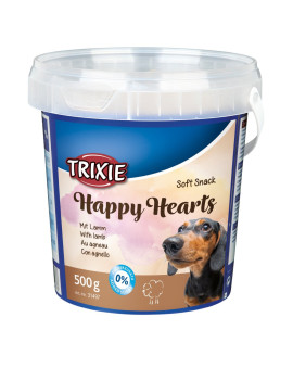 Ласощі Trixie Soft Snack Happy Hearts для собак з ягням 500 гр