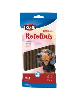 Ласощі Trixie Soft Snack Rotolinis для собак палички з яловичиною 120 гр