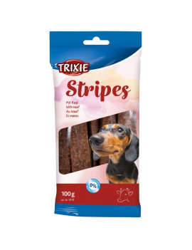 Ласощі Trixie Stripes для собак полоски з яловичиною 100 гр