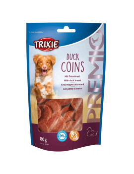 Ласощі Trixie Premio Duck Coins для собак монетки з качкою 80 гр