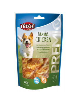 Ласощі Trixie Premio Banana Chicken для собак з куркою та бананом 100 гр