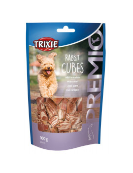 Ласощі Trixie Premio Rabbit Cubes для собак шматочки із кроликом 100 гр