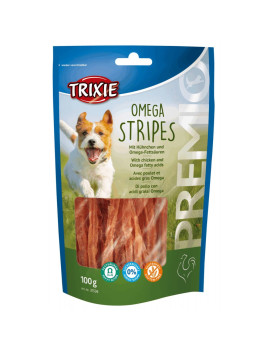 Ласощі Trixie Premio Omega Stripes для собак палички з куркою 100 гр