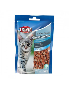 Ласощі Trixie Premio Trainer Snack Mini Fish Nuggets для котів з тунцем та куркою 50 гр