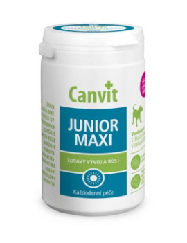 Canvit Junior maxi кормова добавка для цуценят та молодих собак від 25 кг