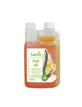 Canvit Fish Oil олія морського вугра для шкіри та шерсті котiв i собак