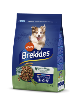 Сухий корм Brekkies Dog Chicken для собак усіх порід з куркою