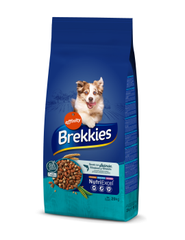Сухий корм Brekkies Dog Fish для собак усіх порід з лососем