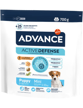 Сухий корм Advance Dog Mini Puppy для цуценят маленьких порід з куркою та рисом