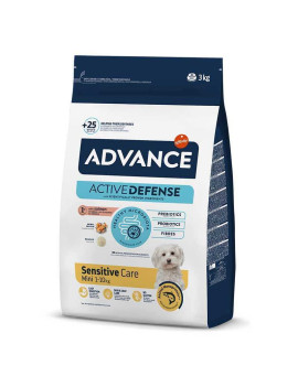 Сухий корм Advance Dog Mini Sensitive для собак малих порід з чутливим травленням з лососем і рисом