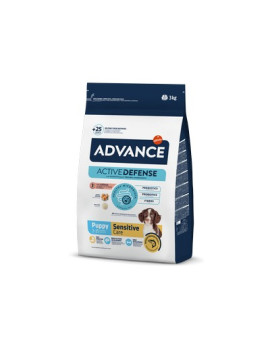 Сухий корм Advance Dog Puppy Sensitive для цуценят усіх порід з чутливим травленням з лососем і рисом