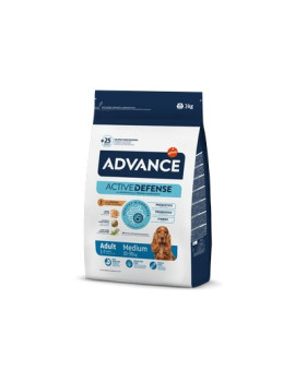 Сухий корм Advance Dog Medium Adult для дорослих собак середніх порід з куркою та рисом