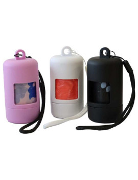 Croci Jar Dog контейнер з пакетами для прибирання за собаками 7,5х4 cм
