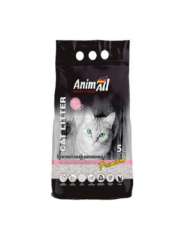 AnimAll Premium Baby Powder бентонітовий наповнювач для котів з ароматом дитячої пудри
