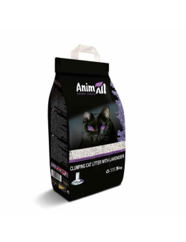 AnimAll бентонітовий наповнювач для котів з ароматом лаванди 5 кг