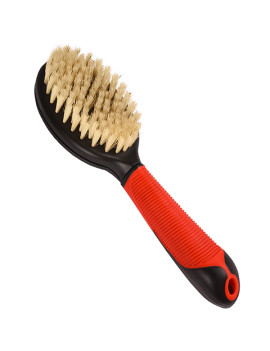 Flamingo Brush Pig's Hair ФЛАМІНГО БРАШ щітка з натуральної щетини з антистатичним ефектом, для собак та котів , 23 см