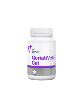 Vet Expert GeriatiVet Cat Комплекс вітамінів та мінералів для котів зрілого віку, 60 кап.