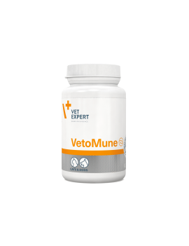 Vet Expert VetoMune Засіб для підтримання імунітету у котів і собак, 60 кап.