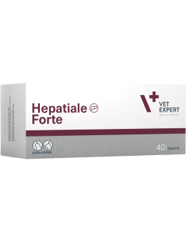 Vet Expert Hepatiale Forte Нутрицевтична добавка для підтримання та захисту функцій печінки у котів і собак, 40 таб.