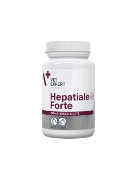 Vet Expert Hepatiale Forte Small Breed&cats Нутрицевтична добавка для підтримання та захисту функцій печінки у котів і собак малих порід, 40 кап.