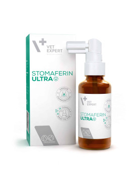 Vet Expert Stomaferin Ultra Гель для підтримання здоров'я ротової порожнини у котів і собак, 30 мл