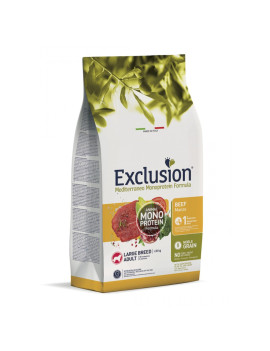 Exclusion Noble Grain Dog Adult Large Breed Beef сухий монопротеїновий корм для собак великих порід з яловичиною