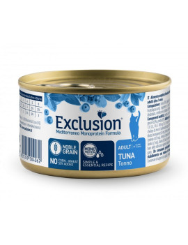 Exclusion Noble Grain Cat Adult Tuna монопротеїновий мус з тунця для котів 85 г