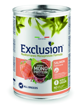 Exclusion Noble Grain Adult Salmon All Breeds Консервований корм з лососем для дорослих собак усіх порід 400г
