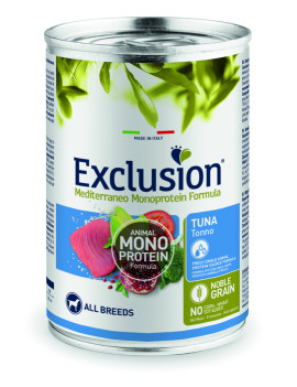 Exclusion Noble Grain Adult Tuna All Breeds Консервований корм з тунцем для дорослих собак всіх порід 400г
