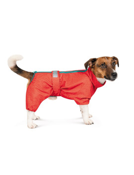 Комбінезон Pet Fashion Rain для собак червоний