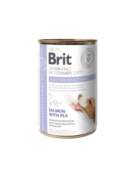 Вологий корм Brit VetDiets Gastrointestinal для собак, які страждають шлунково-кишковими розладами, 400 г