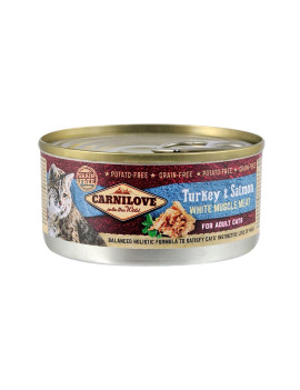 Вологий корм Carnilove Turkey & Salmon для котів, індичка та лосось, 100 г