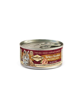 Вологий корм Carnilove Turkey & Reindeer для котів, індичка та північний олень, 100 г