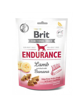 Функціональні ласощі Brit Care Endurance ягня з бананом для собак, 150 г