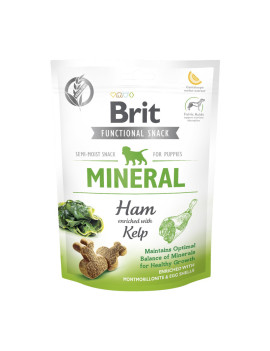 Функціональні ласощі для цуценят Brit Care Functional Snack Mineral Ham з шинкою, 150 г